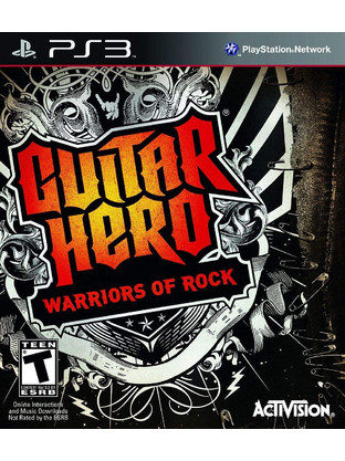 Guitar Hero Warriors of Rock PS3