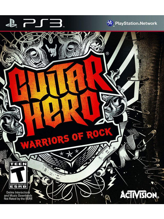 Guitar Hero Warriors of Rock PS3