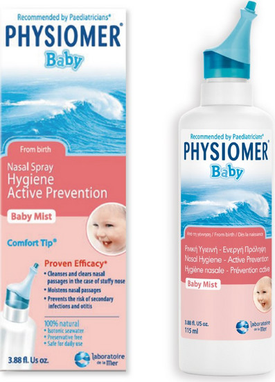Αποσυμφορητικό Σπρέι Μύτης Omega Pharma Physiomer Baby 115ml