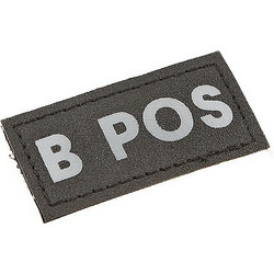 King Arms Small Blood Type Patch - B