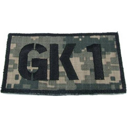 King Arms Seal Team GK1 Callsign Embroidery Patch - ACU