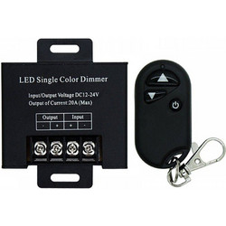 Ασύρματο Dimmer Led μονόχρωμης ταινίας DC 12-24V 30A(Max) UU12V30A UUPOWER