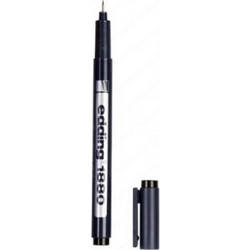 EDDING ΜΑΡΚΑΔΟΡΟΣ ΣΧΕΔΙΟΥ 0.3mm 1880 ΜΑΥΡΟ - 01