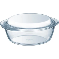 Pyrex 407 Pyrex Excel Πυρίμαχη Γυάλινη Γάστρα Στρογγυλή με Καπάκι 32cm | BestPrice.gr