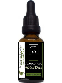 Gaia Products Βιολογικό Αιθέριο Έλαιο Ευκάλυπτος 10ml