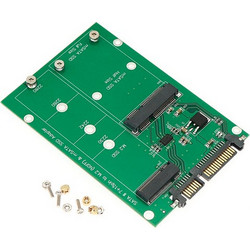 mSATA & NGFF M2 to SATA Adapter Converter mSATA/NGFF SSD to 2.5inch SATA Adapter Support mSATA SSD + M.2 NGFF SSD