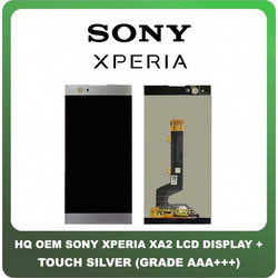 Sony Xperia XA2 Ultra H3223 XA2 Ultra Dual H4213 LCD Display Screen Οθόνη + Touch Screen Digitizer Μηχανισμός Αφής Silver (Premium A+)