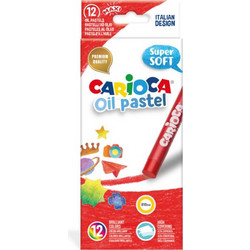 Λαδοπαστέλ 12 τμχ Carioca