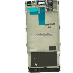 Μεσαίο Πλαίσιο Nokia X3-02 White original