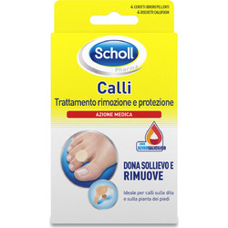 Scholl Αφρώδη Προστατευτικά Επιθέματα για Κάλους 4τμχ