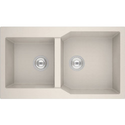 Sanitec Ultra Granite 804 Υποκαθήμενος Νεροχύτης Γρανίτη Αντιστρεφόμενος Ματ Ocra 86x50cm