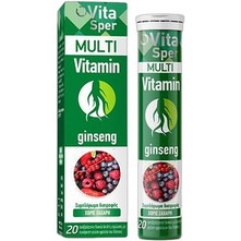 Vitasper Multivitamin & Ginseng 20 Αναβράζοντα Δισκία