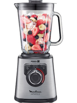 Moulinex LM811D Μπλέντερ για Smoothie με Γυάλινη Κανάτα 2lt 1200W