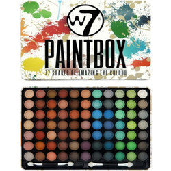 W7 Paintbox 77 Shades Eye Colour Παλέτα Σκιών 50gr