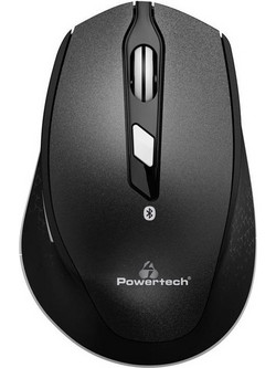 Powertech PT-916 Ασύρματο Bluetooth Ποντίκι Black