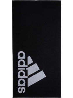 Adidas Πετσέτα Θαλάσσης Μαύρη 70x140cm DH2866