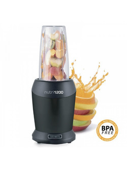 HomeVero Nutri 1200 HV-15721-B Μπλέντερ για Smoothie 800ml 1200W