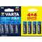 Varta Longlife Power AA 8τμχ