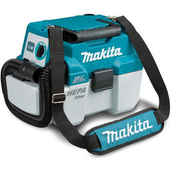Makita DVC750LZX1 Σκούπα Υγρών / Στερεών 55W με Κάδο 7.5lt