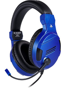 Bigben Interactive PS4 V.3 Gaming Headset Over Ear Blue