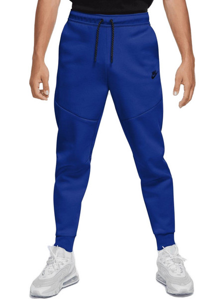 Nike Sportswear Tech Fleece Ανδρικό Παντελόνι Φόρμας Fleece με Λάστιχο Royal Blue CU4495-480