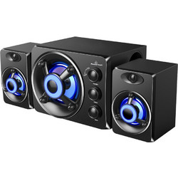 Powertech PT-841 Ηχεία Υπολογιστή 2.1 6W Black