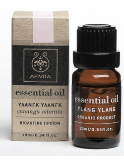 Apivita Βιολογικό Αιθέριο Έλαιο Υλάνγκ Υλάνγκ 10ml
