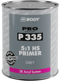 HB Body P335 5:1 HS Primer Ακρυλικό Αστάρι Διαλύτου 1lt