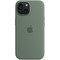 Apple Silicone Case with MagSafe Back Cover Cypress (iPhone 15 Plus)