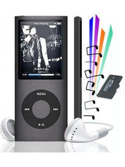 MP4-418 MP4 Player 8GB με Οθόνη 1.8" με Ραδιόφωνο Μαύρο