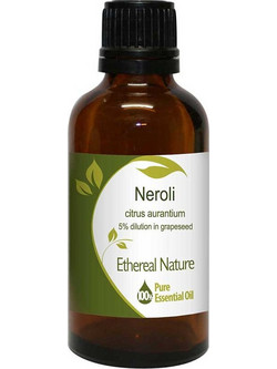 Nature & Body Αιθέριο Έλαιο Νέρολι 5% Σε Σταφυλέλαιο 50ml