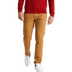 Celio Ανδρικό Παντελόνι Chino Ελαστικό Κανονική Εφαρμογή Ταμπά TOCHARLES
