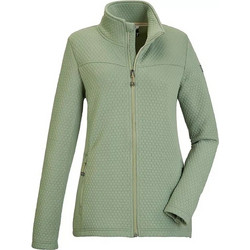 Killtec Kow Γυναικεία Ζακέτα Fleece Μακριά με Φερμουάρ Πράσινη Mint 39680-721