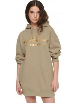 Superdry Mini Καθημερινό Φόρεμα Μπεζ W8011633A-HNR
