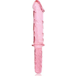 Ibiza Nebula Series 24 Borosilicate Γυάλινο Dildo 28.5cm Ροζ