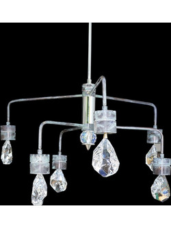 Swarovski Κρεμαστό Φωτιστικό Οροφής με Κρύσταλλα Πολύφωτο LED D2-30043-8506