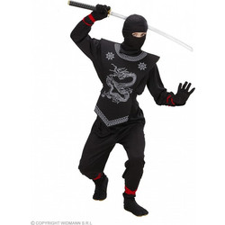 Παιδική Αποκριάτικη Στολή Black Ninja 7452