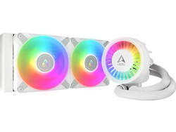 Arctic Liquid Freezer III 240 White Υδρόψυξη CPU 120mm ARGB για Socket AM4 / 1700 / AM5