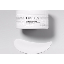 Fusion Meso Glow Sleeping Mask Κρεμώδης Μάσκα Προσώπου για Ενυδάτωση Λάμψη & Λεύκανση με Αλόη 100ml