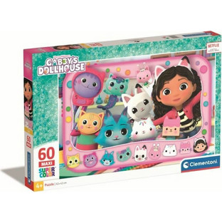 Παιδικό Puzzle Clementoni Maxi Gabby's Dollhouse 60 Κομμάτια