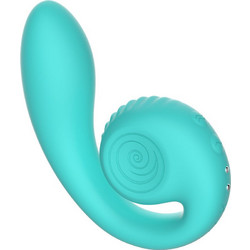 Snail Vibe Gizi Dual Turquesa Διπλός Δονητής