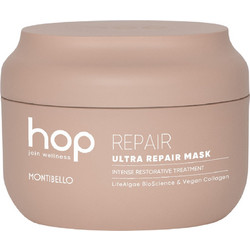 Montibello Hop Ultra Repair Μάσκα Μαλλιών για Επανόρθωση για Ταλαιπωρημένα Μαλλιά 200ml