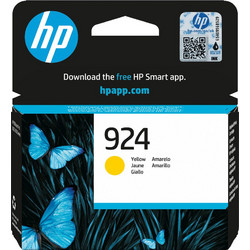 HP 924 Yellow Μελάνι Εκτυπωτή Inkjet 4K0U5NE
