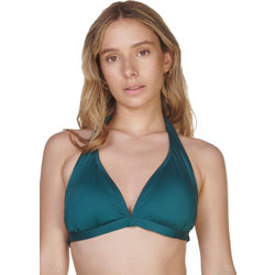 BLU4U Bikini Top Τριγωνάκι με Ενίσχυση Πετρόλ 24366082D-21