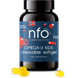 Nfo Omega-3 Kids 120 Μαλακές Κάψουλες