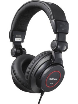 Tascam TH-11 18-22KHZ Ενσύρματα Ακουστικά DJ Over Ear Μαύρα