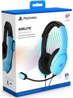 PDP Airlite Neptune Gaming Headset Over Ear Blue