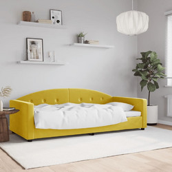vidaXL Καναπές Κρεβάτι Μονό Υφασμάτινο 90x200cm 354141