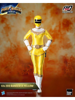 ThreeZero Power Rangers Zeo Ranger II Yellow 30cm