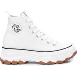 Refresh Γυναικεία Sneakers Chunky Μποτάκια Λευκά 171919